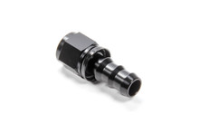 Triple X HF-10010BLK - #10 Straight Hose End Push Lock