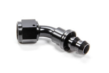 Triple X HF-14508BLK - #8 45 Degree Hose End Push Lock