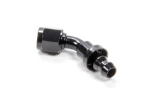 Triple X HF-14506BLK - #6 45 Degree Hose End Push Lock