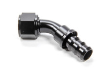 Triple X HF-14512BLK - #12 45 Degree Hose End Push Lock