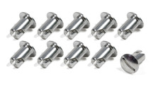Triple X CH-4401-10 - Oval Head Button Alum .500 Long 10 Pack