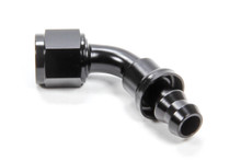 Triple X HF-16008BLK - #8 60 Degree Hose End Push Lock
