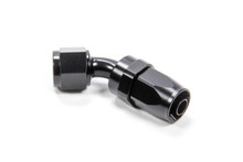 Triple X HF-24506BLK - #6 45 Degree Swivel Hose End