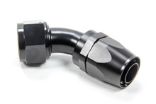 Triple X HF-24516BLK - #16 45 Degree Swivel Hose End