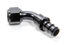 Triple X HF-16012BLK - #12 60 Degree Hose End Push Lock