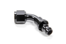 Triple X HF-16006BLK - #6 60 Degree Hose End Push Lock