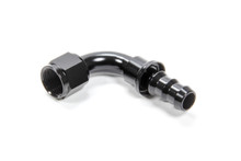 Triple X HF-19010BLK - #10 90 Degree Hose End Push Lock