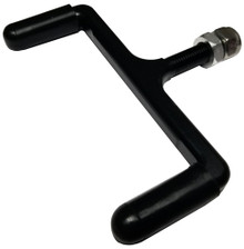 Triple X CH-1465BLK - Radiator Support Fork Style Aluminum Black