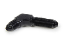 Triple X HF-74503BLK - #3 45 Degree AN Bulkhead