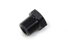 Triple X HF-95031BLK - Fitting - Bushing - 1/8 in NPT Female to 3/8 in NPT Male - Aluminum - Black Anodized - Each