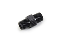 Triple X HF-96011BLK - Fitting - Adapter - Straight - 1/8 in NPT Male to 1/8 in NPT Male - Aluminum - Black Anodized - Each