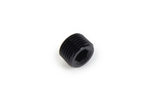 Triple X HF-97011BLK - Fitting - Plug - 1/8 in NPT - Allen Head - Aluminum - Black Anodized - Each