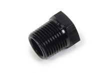 Triple X HF-97144BLK - Fitting - Plug - 1/2 in NPT - Hex Head - Aluminum - Black Anodized - Each