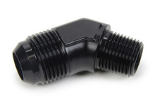 Triple X HF-94124BLK - AN to NPT 45 Degree #12 x 1/2