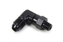Triple X HF-93061BLK - AN to NPT Swivel 90 Deg #6 x 1/8