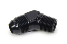 Triple X HF-94083BLK - AN to NPT 45 Degree #8 x 3/8
