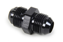 Triple X HF-32088BLK - Fitting - Adapter - Straight - 8 AN Male to 8 AN Male - Aluminum - Black Anodized - Each