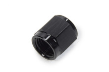 Triple X HF-61004BLK - Fitting - Tube Nut - 4 AN - 1/4 in Tube - Aluminum - Black Anodized - Each