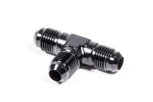 Triple X HF-40006BLK - Fitting - Adapter Tee - 6 AN Male x 6 AN Male x 6 AN Male - Aluminum - Black Anodized - Each