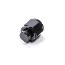 Triple X HF-51006BLK - Fitting - Cap - 6 AN - Aluminum - Black Anodized - Each