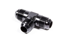 Triple X HF-40012BLK - Fitting - Adapter Tee - 12 AN Male x 12 AN Male x 12 AN Male - Aluminum - Black Anodized - Each