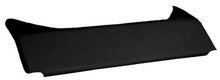 Triple X MID-BW-0047BLK - Midget Sun Visor Fiberblass Black