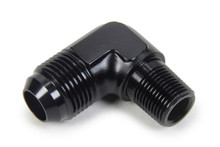 Triple X HF-99103BLK - AN to NPT 90 Degree #3 x 3/8