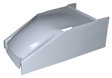 Triple X SC-BW-0002 - Hood - Clean Air - Fiberglass - White -  Sprint Car - Each