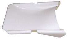 Triple X SC-BW-0001 - Nose - Clean Air - Fiberglass - White -  Sprint Car - Each