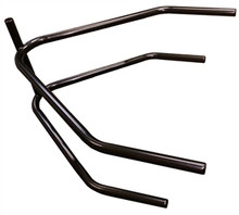 Triple X SC-BN-9852BLK - Rear Bumper Sprint Car No Brace Black