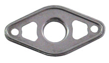 Triple X SC-BW-0026 - Body Reinforcing Plate - Body Saver - 2 in Wide - 1 in Tall - 1/8 in Rivet Attachment - Stainless - Natural - Quick Turn Fasteners - Each