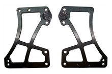 Triple X SC-EG-0009BLK - Sprint Car Front Motor Plate Two Piece Black