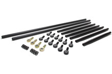 Triple X SC-SU-K9000BLK - Radius Rod Kit Complete Black For Sprint Car
