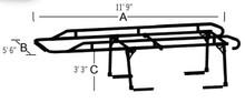 TrailFX FCLR001B - LADDER RACK Trail FX LADDER CARRIER