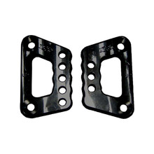 Triple X SC-SU-0120BLK - Long Radius Rod Brackets Black Sold In Pairs