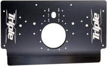 Triple X SC-EG-0231BLK - Sprint Car Rear Motor Plate Long Black