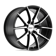 TSW Wheels 1885SPT405120B76 - Sprint 18X8.5 Gloss Black W/ Mirror Cut Face