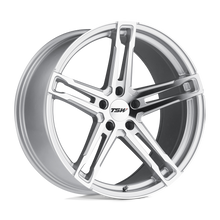 TSW Wheels 2090MEC155120S76 - Mechanica 20X9 Silver W/ Mirror Cut Face