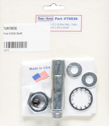Turbo Action 70036 - Shift Lever Shaft - Hardware Included - Steel - Zinc Oxide -  Cheetah SCS Shifter - C4 / C6 - Kit