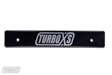 Turbo XS WS15-LPD-BLK-TXS - 15-17 Subaru WRX/STi Billet Aluminum License Plate Delete Black Machined TurboXS Logo