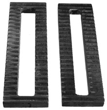 U-B Machine 46-1602 - Serrated Steel Plate .75 slot .5 x 2 x  6