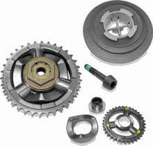 TwinPower 496035 - Twin Power 07-17 FLH FLT FXST FLST Compensator Sprocket Kit S.E. Style Requires 09 Up Style Rotor