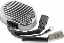 TwinPower 498260 - Twin Power 2007 FXST FLST Voltage Regulator Chrome Replaces H-D 74540-07 40 Amp