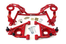 UMI Performance 240131-R - 82-92 GM F-Body K-member/A-arm Kit Coil Springs - Red