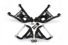 UMI Performance 403256-3-B - 64-72 GM A-Body Tubular Upper & Lower Front A-Arm Kit- Delrin Bushings