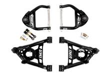 UMI Performance 403133-1-B - 64-72 GM A-Body Front A-arm Kit 1/2in taller upper ball joints
