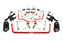 UMI Performance 64025-R - 73-87 GM C10 Handling and Lowering Kit Stage 2.5 4.5in F/6in R Viking Shocks - Red