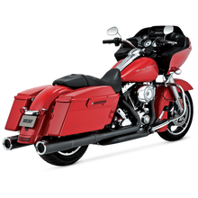 Vance & Hines 46463 - HD Dresser 17-22 Hi-Output S/O Black Slip-On Exhaust