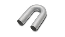 Vibrant 13820 - 321 Stainless Steel 180 Degree Mandrel Bend 1.50in OD x 2.25in CLR 18 Gauge Wall Thickness