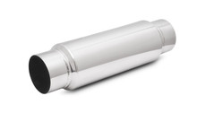 Vibrant 17930 - SS Resonator (Standard Design) 2.5in inlet/outlet x 18in long w/ 5in OD resonator body